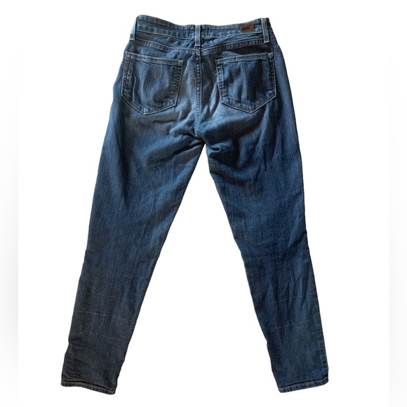 PAIGE womenโs denim jeans Kylie Crop size 26 medium wash casual school beach - Picture 4 of 9